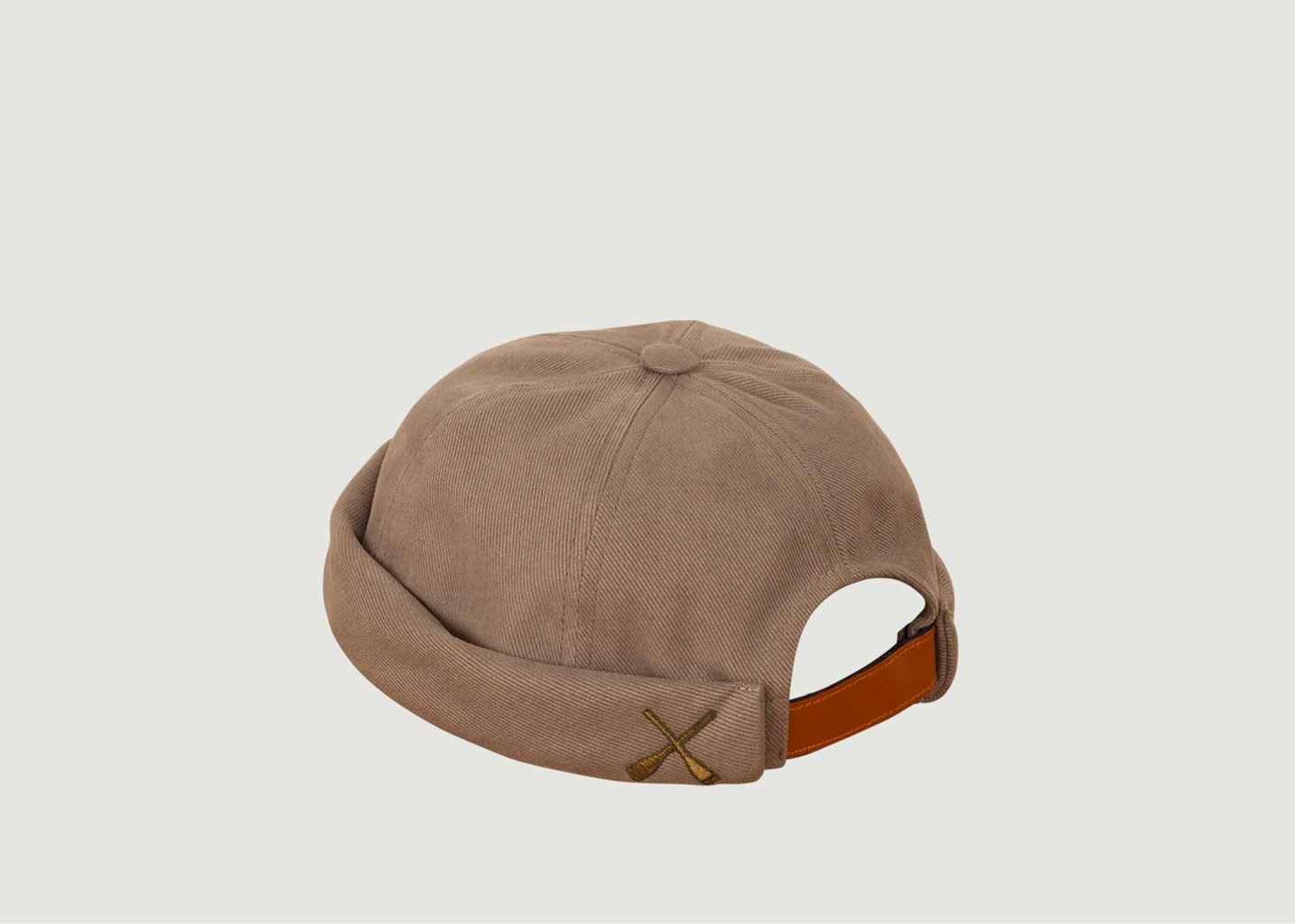 l'exception Bonnet docker Miki Khaki Béton Ciré