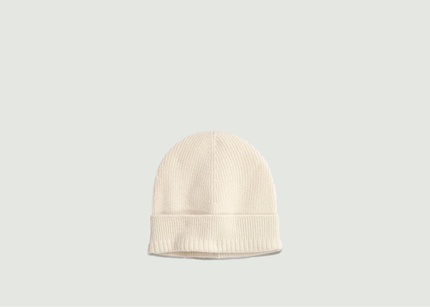 l'exception Bonnet En Cachemire Ecru Tricot