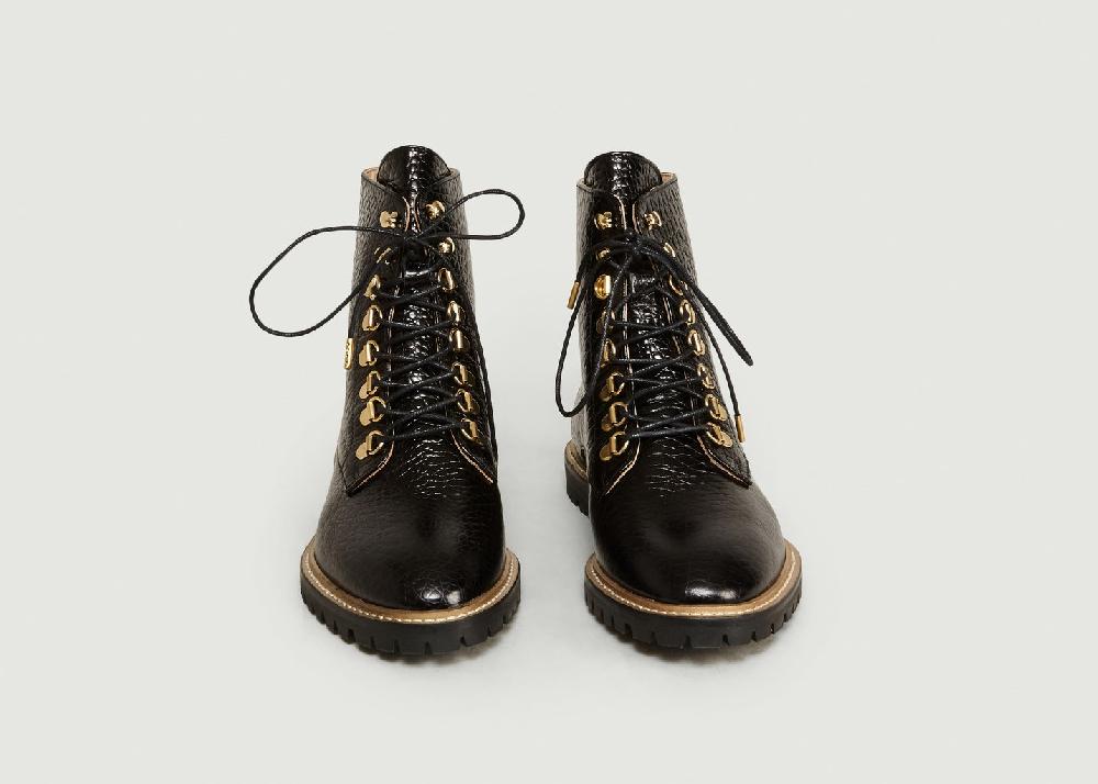 L'exception Boots Alix Noir Odaje Ex M.Moustache