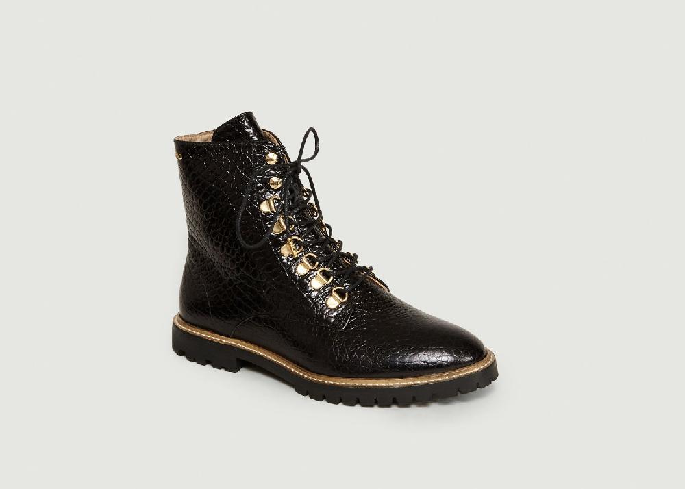 l'exception Boots Alix Noir Odaje ex M.Moustache