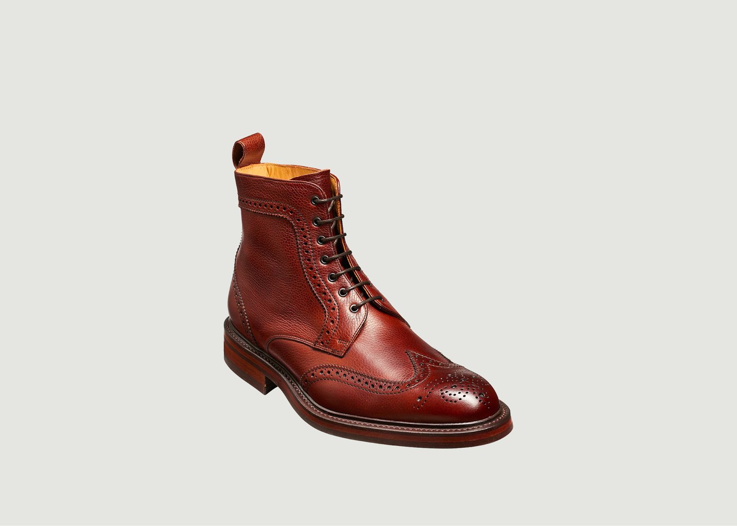 l'exception Boots Calder Marron Barker Shoes