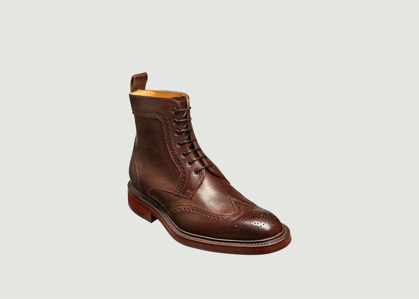l'exception Boots Calder Marron Barker Shoes