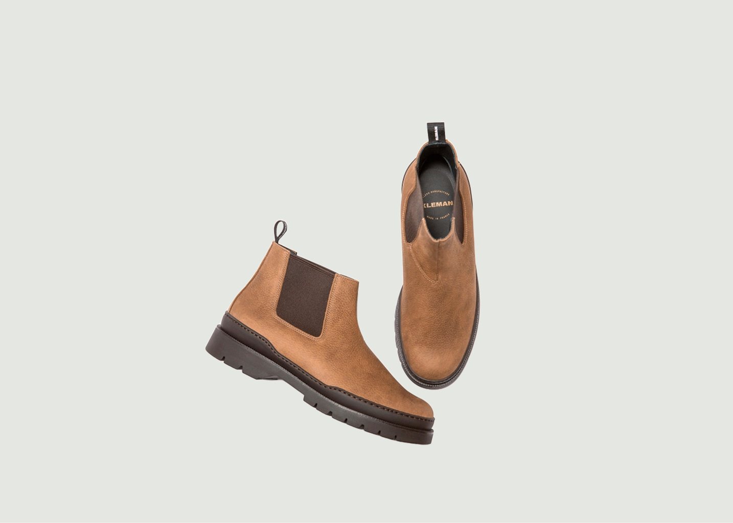 L'exception Boots Chelsea Escadron Tabac Kleman