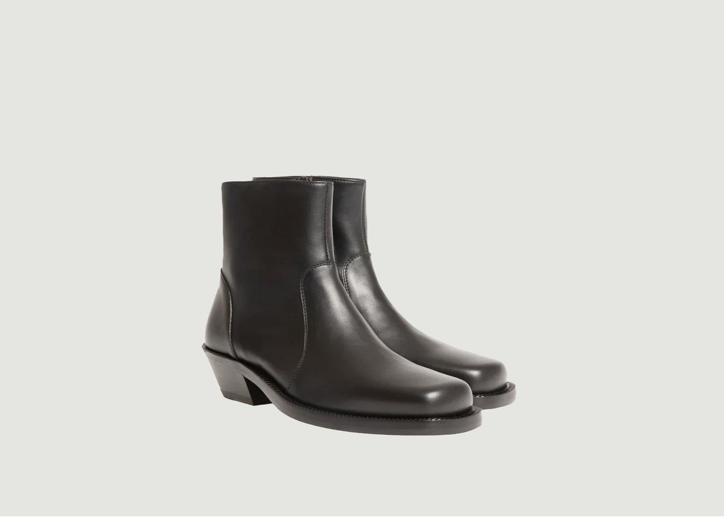 L'exception Boots Dallas Noir Philippe Zorzetto