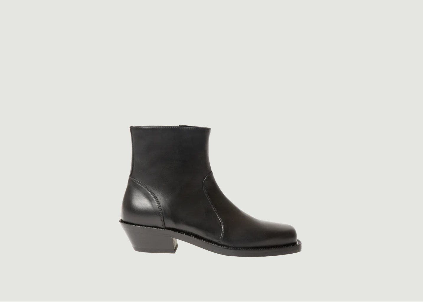 l'exception Boots Dallas Noir Philippe Zorzetto