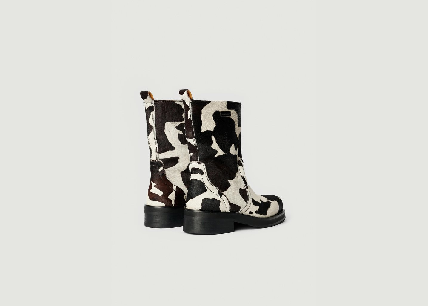 L'exception Boots Delaware Pony Noir Soulland