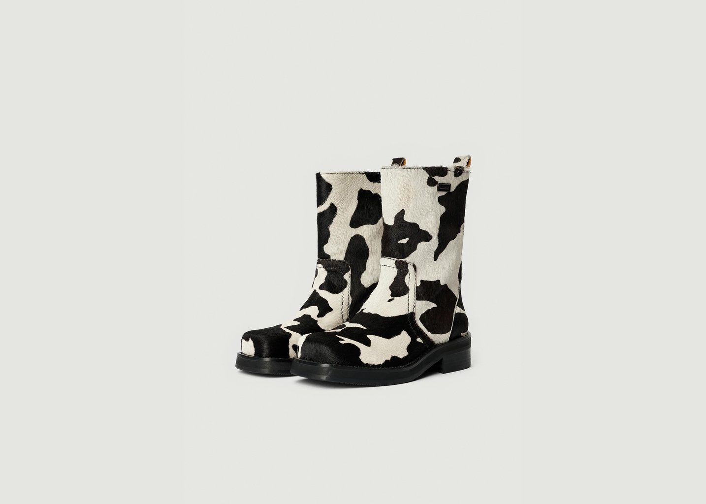 l'exception Boots Delaware Pony Noir soulland