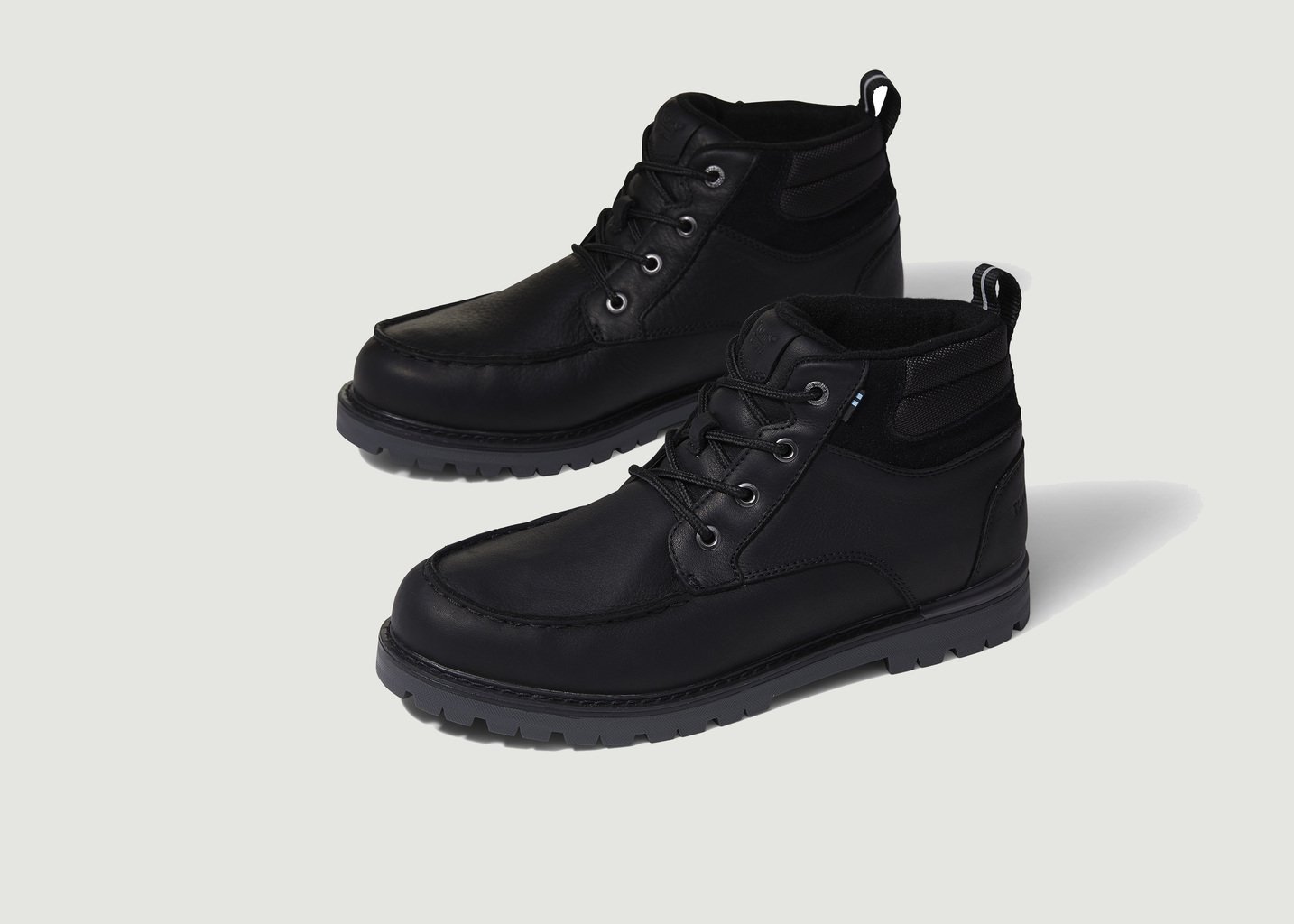 L'exception Boots En Cuir Hawthorne 2.0 Noir Toms