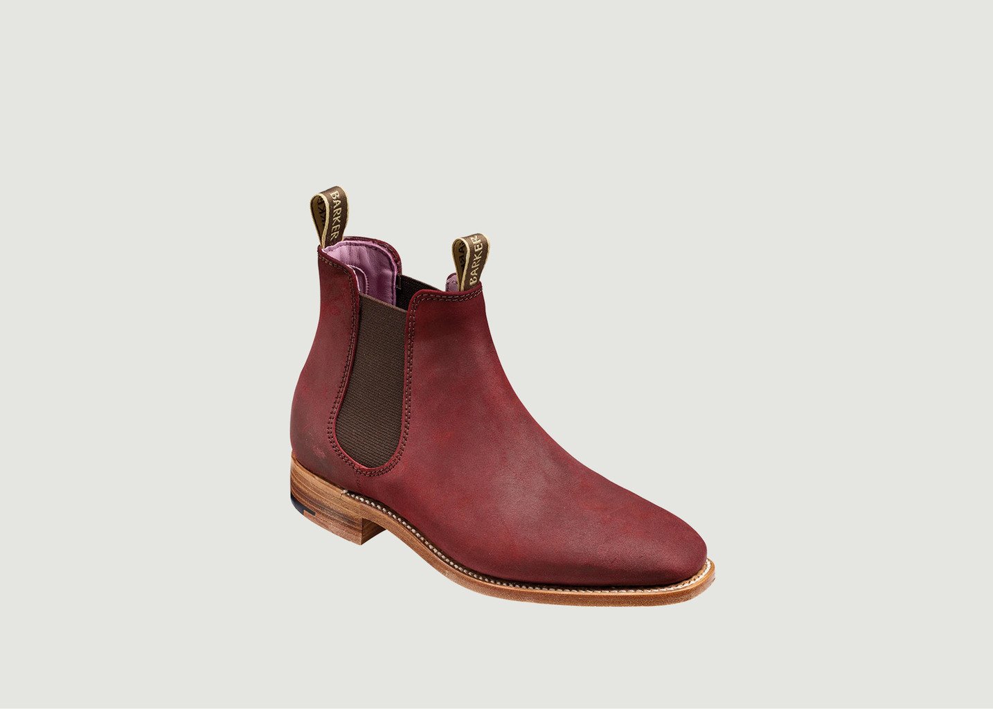 l'exception Boots Gina Bordeaux Barker Shoes