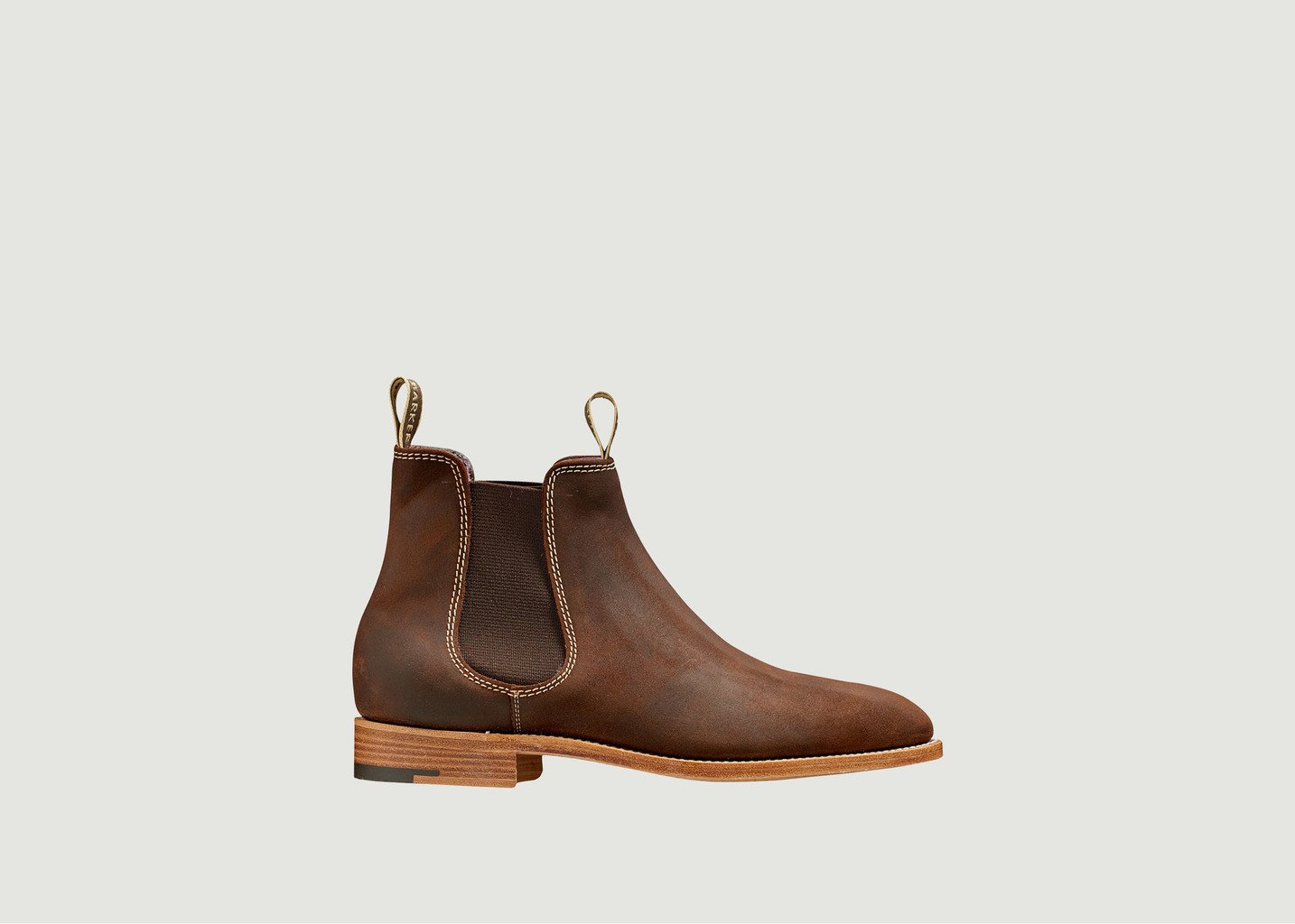 L'exception Boots Gina Marron Glacé Barker Shoes