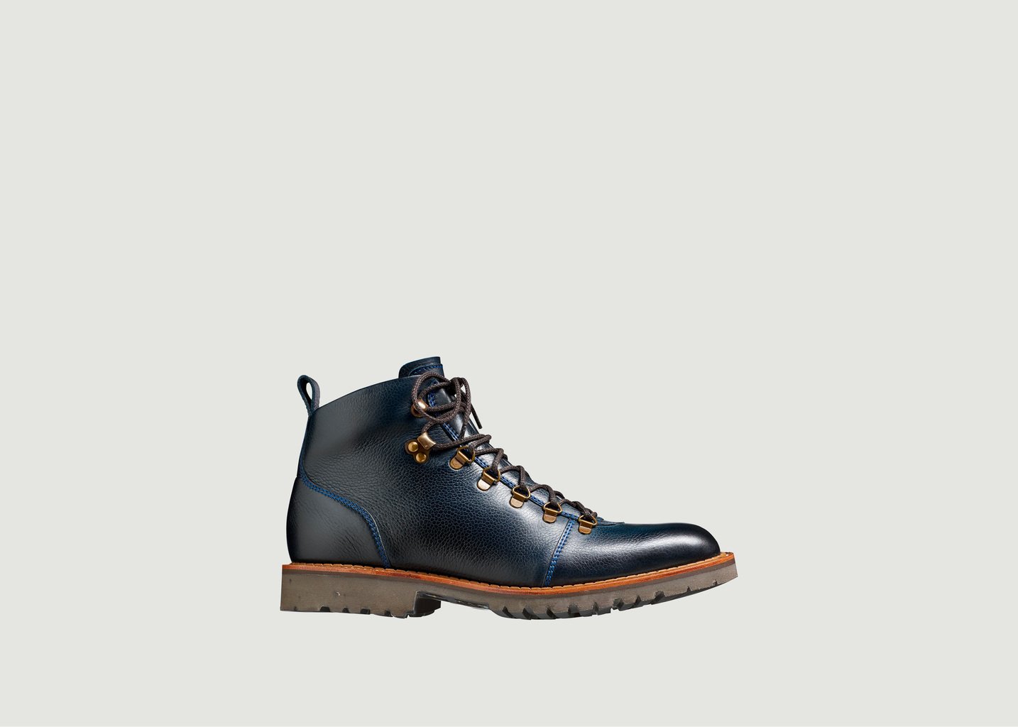 L'exception Boots Glencoe Bleu Marine Barker Shoes
