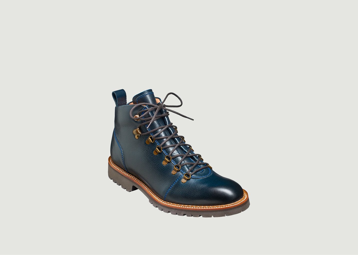 l'exception Boots Glencoe Bleu Marine Barker Shoes