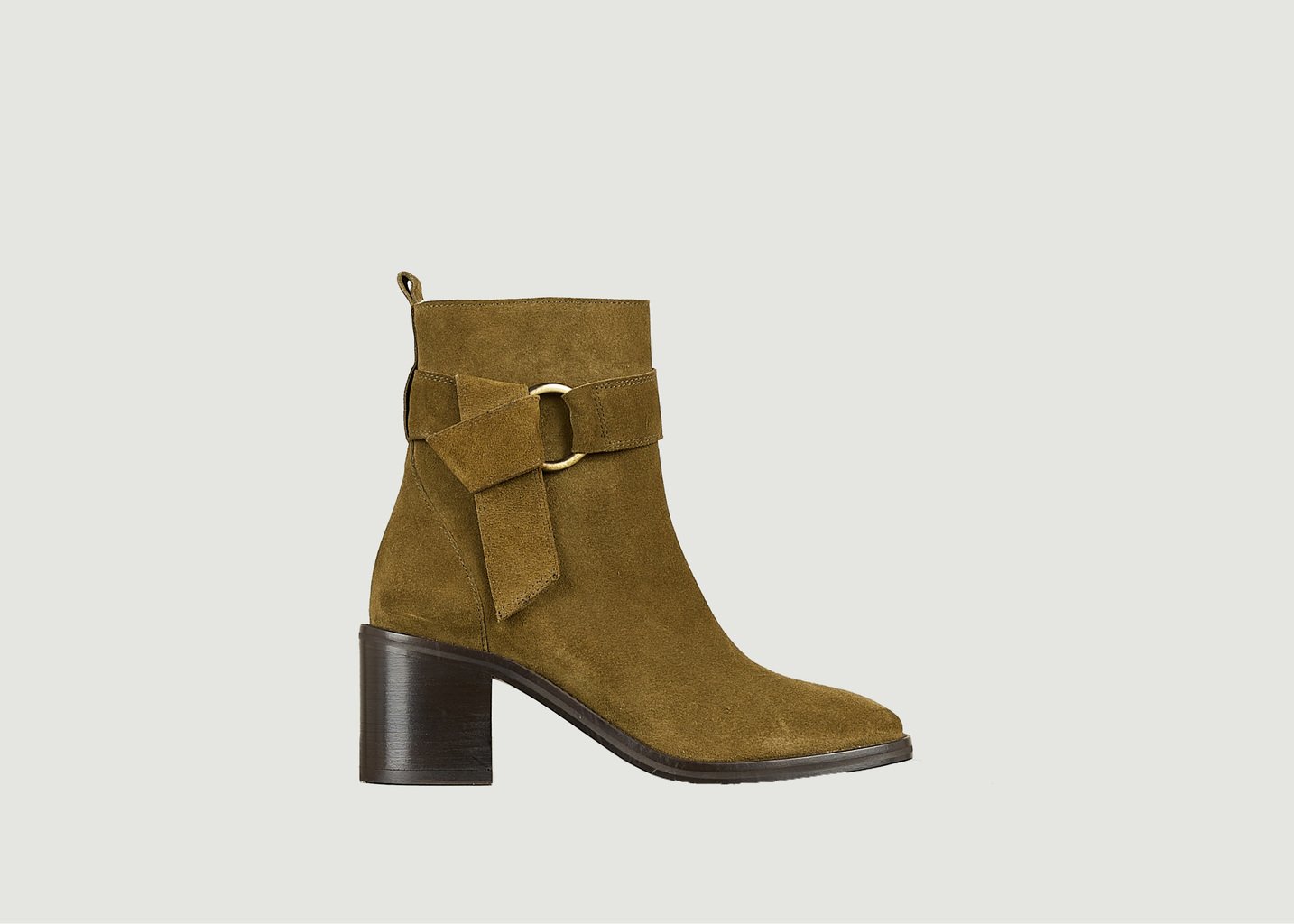 L'exception Boots Lea Khaki Tila March