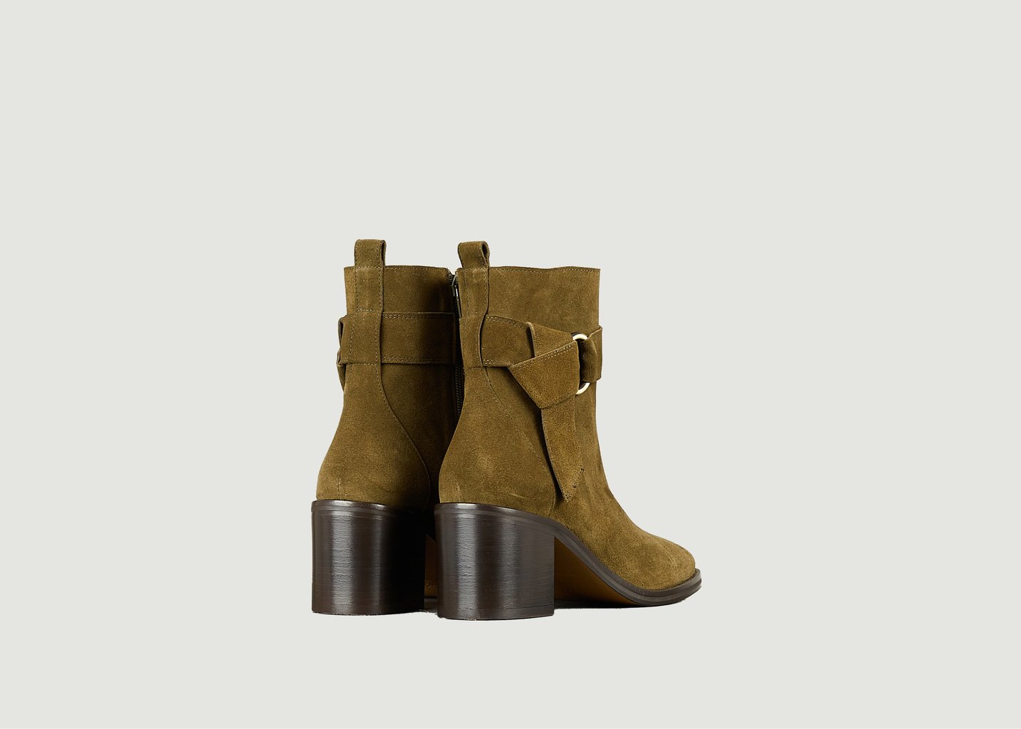 L'exception Boots Lea Khaki Tila March