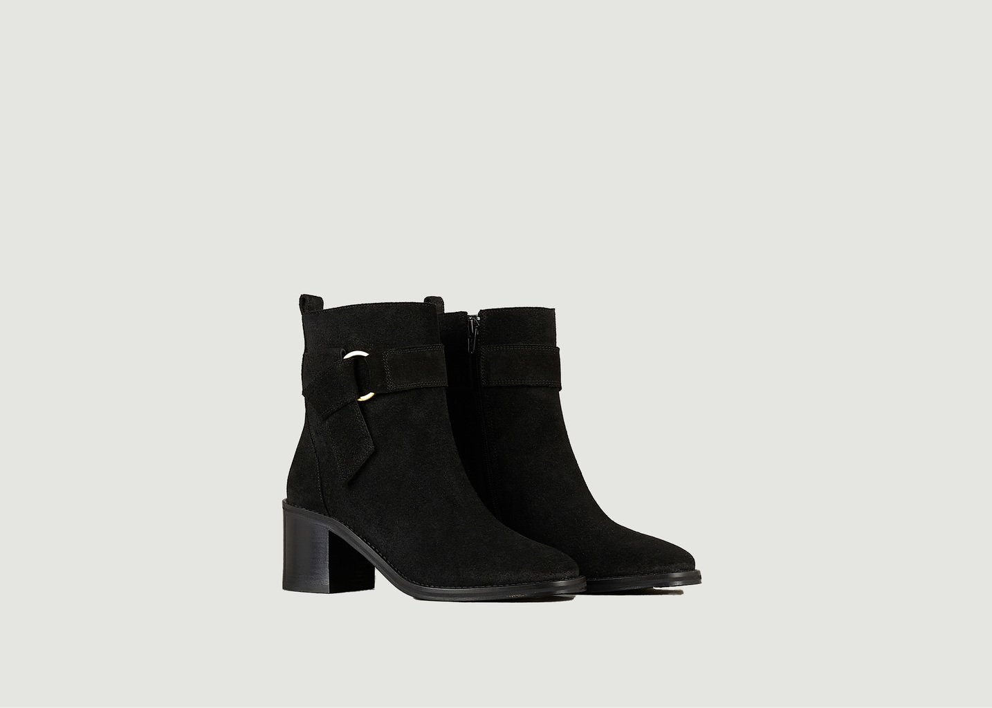 l'exception Boots Lea Noir Tila March