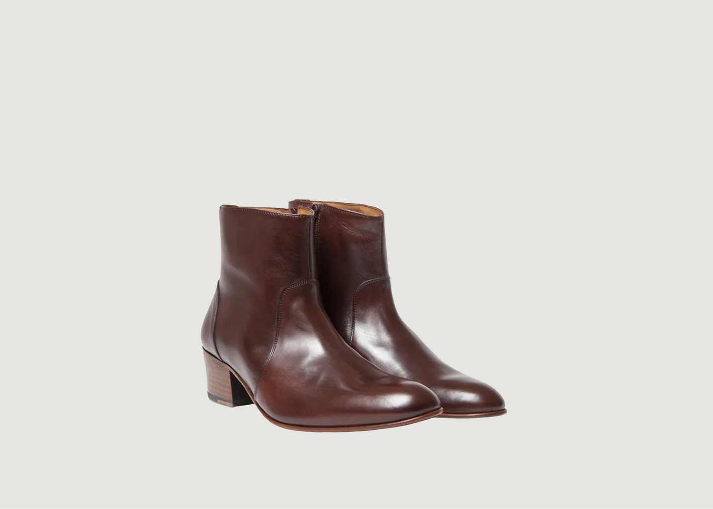 L'exception Boots Mario Chocolat Philippe Zorzetto