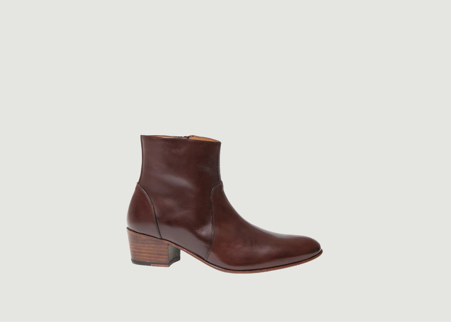 l'exception Boots Mario Chocolat Philippe Zorzetto