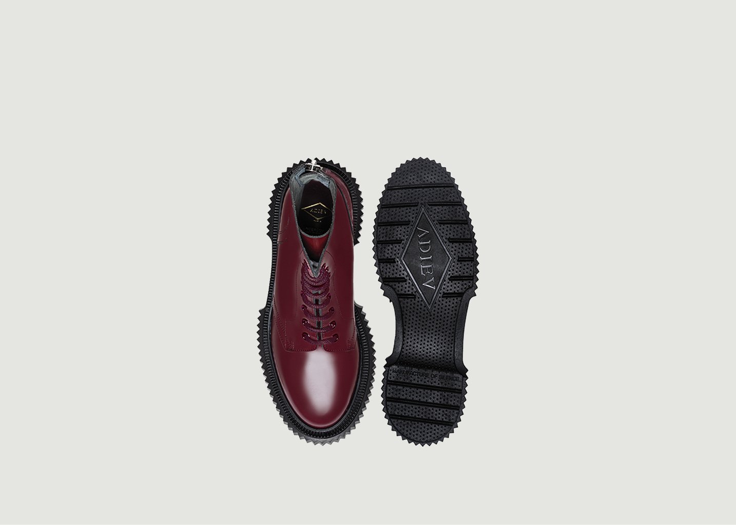 L'exception Boots Type 196 Bordeaux Adieu