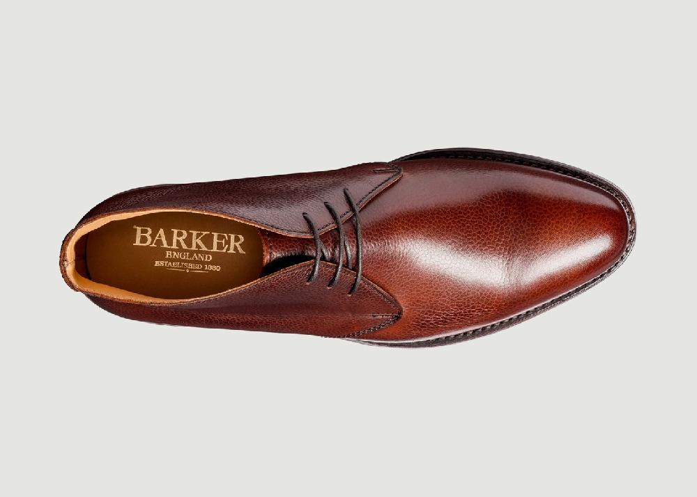 L'exception Botte Orkney Cerise Barker Shoes
