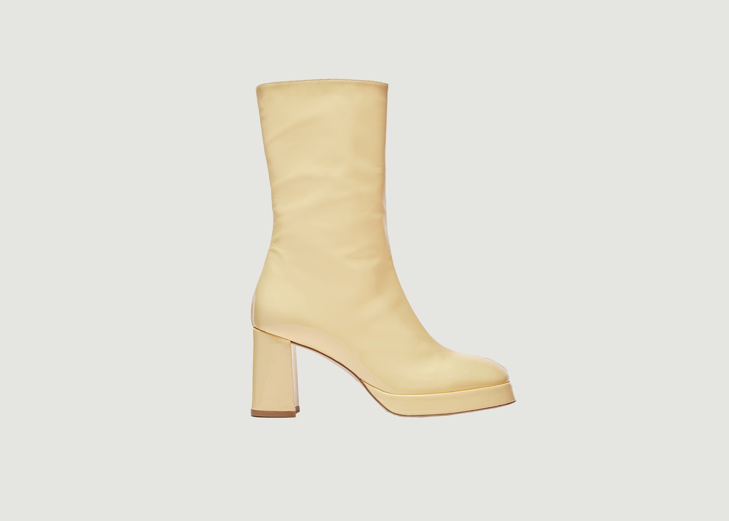 l'exception Bottes Carlota sunrise Beige Miista