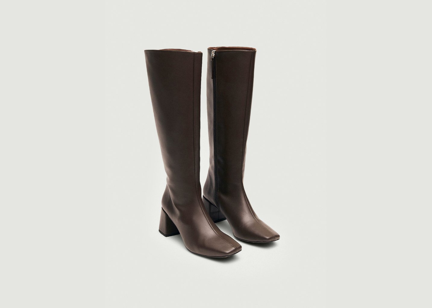L'exception Bottes Chalk Marron Alohas