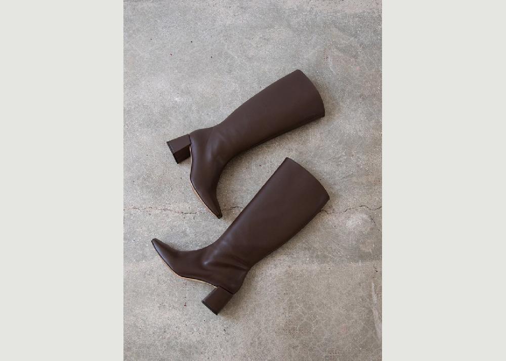 L'exception Bottes Chalk Marron Alohas