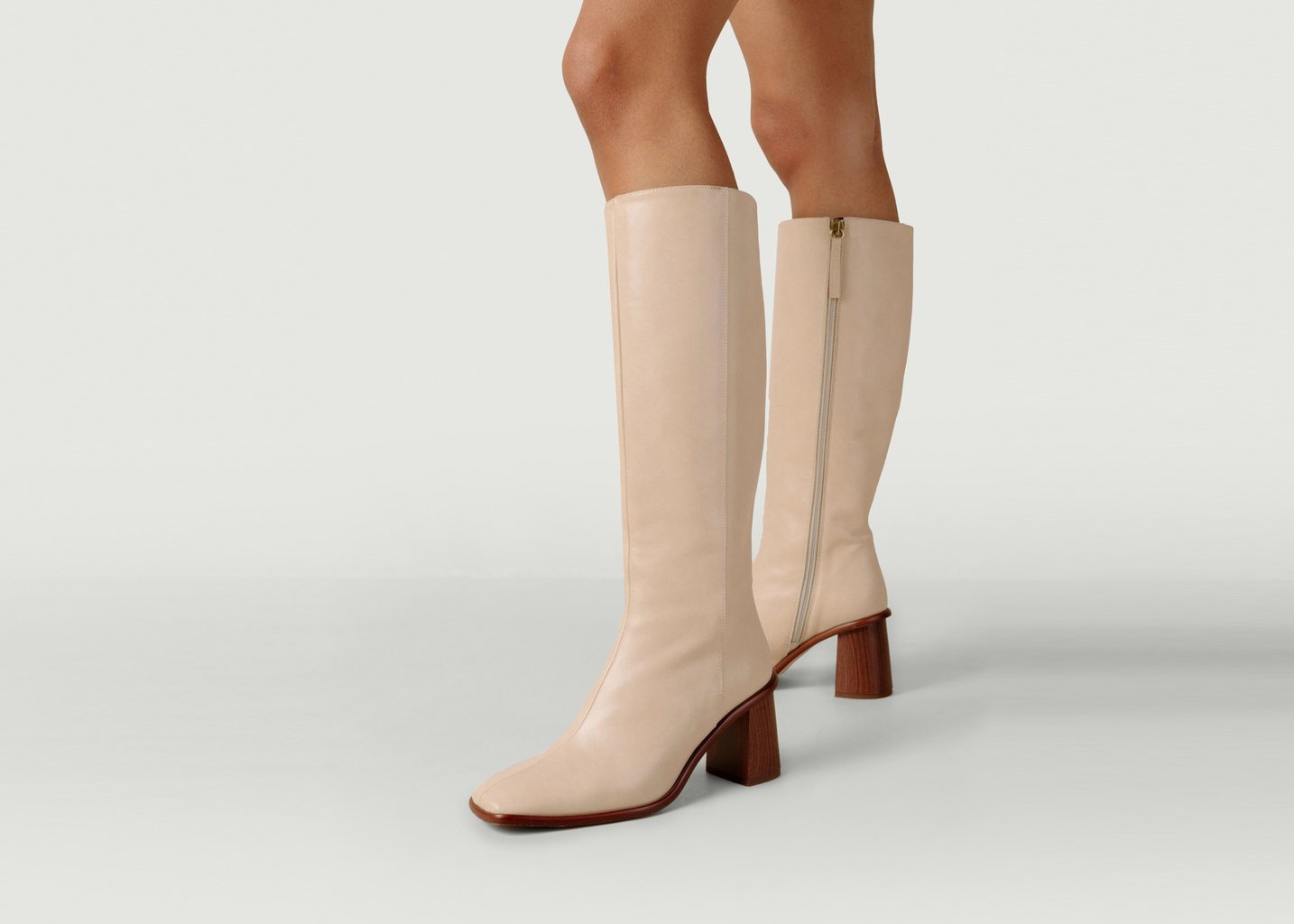 L'exception Bottes East Crème Alohas