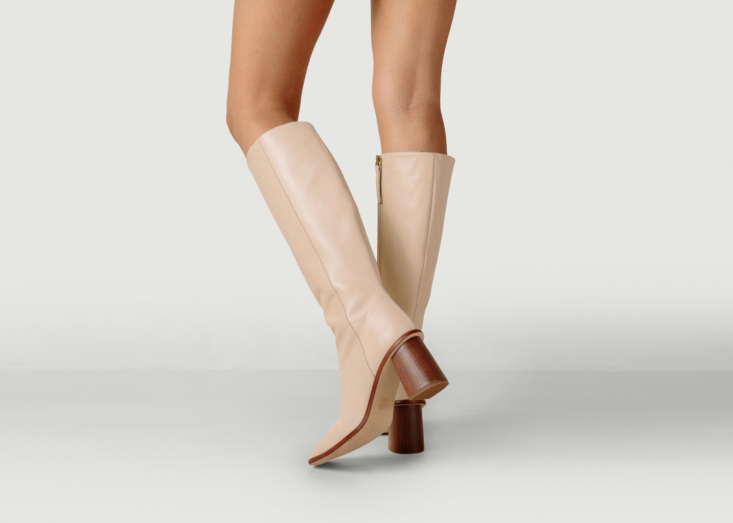 L'exception Bottes East Crème Alohas