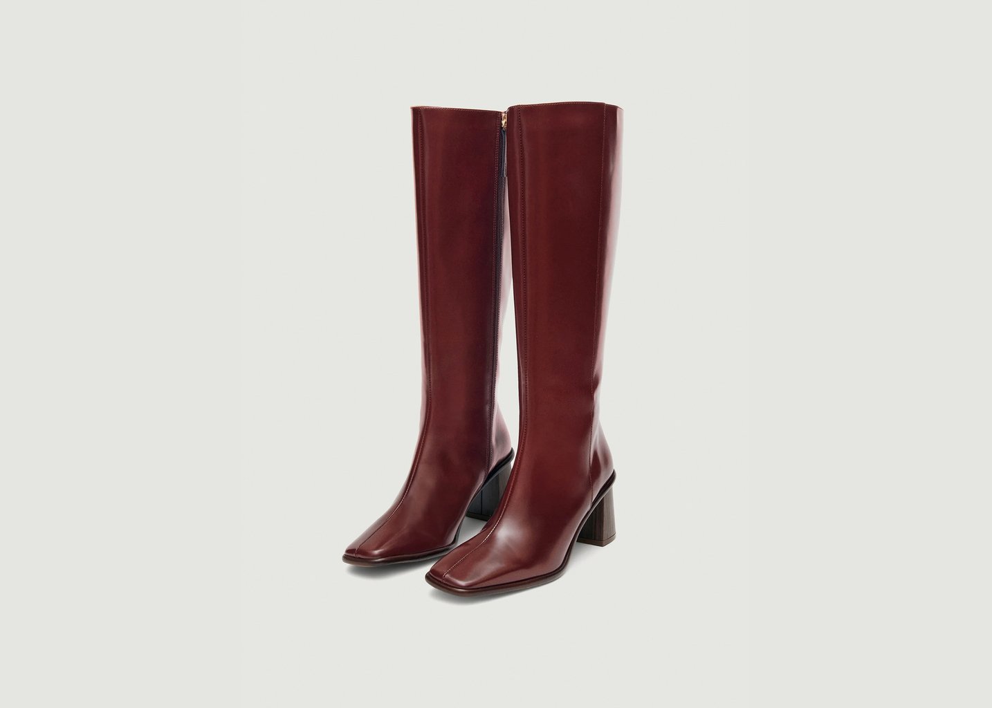 L'exception Bottes East Sleek Bordeaux Alohas