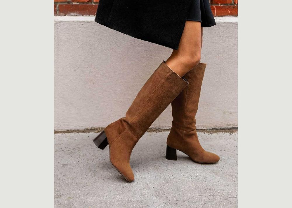 L'exception Bottes Paloma Camel Maison Toufet