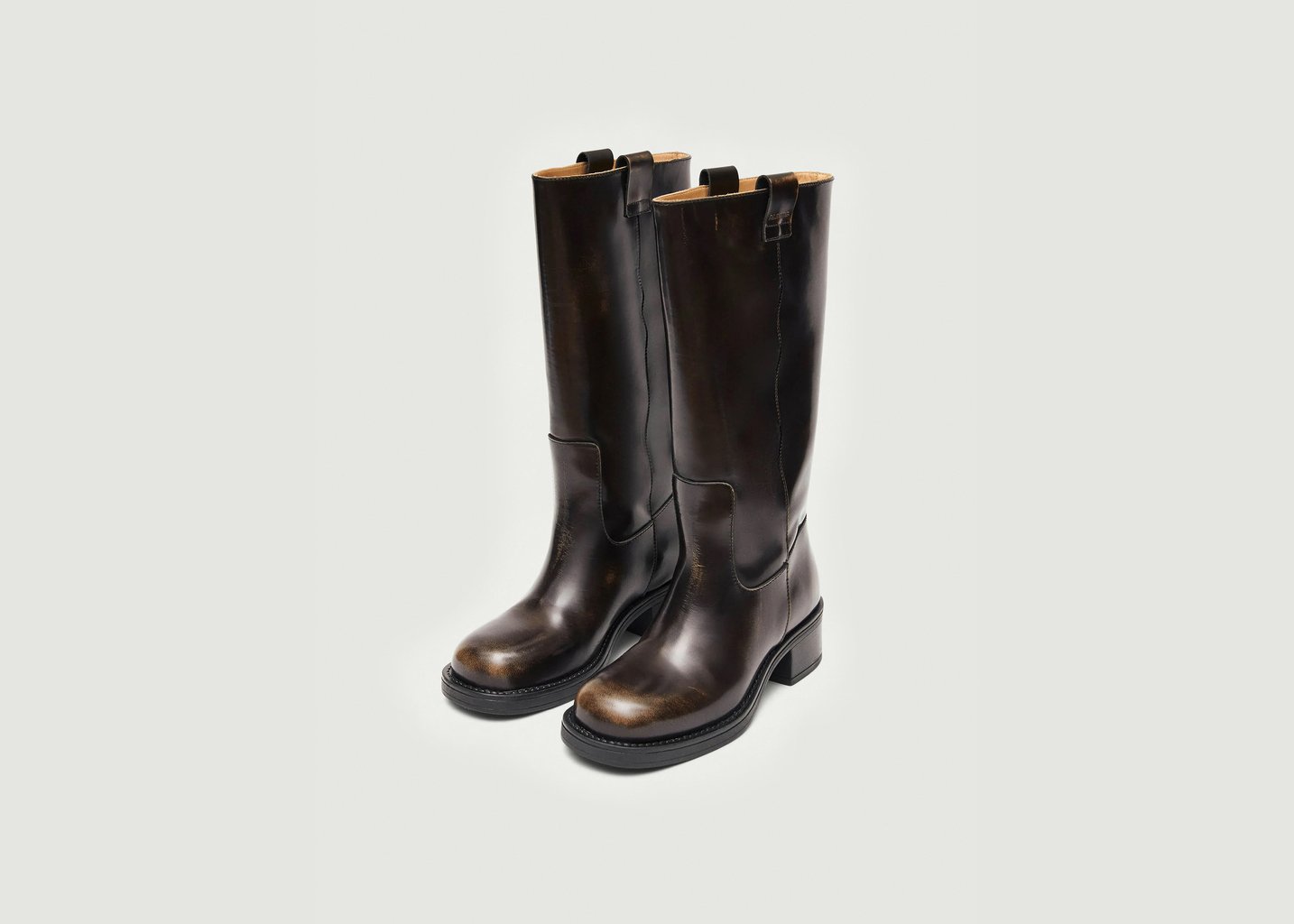 L'exception Bottes Sajan Marron Alohas