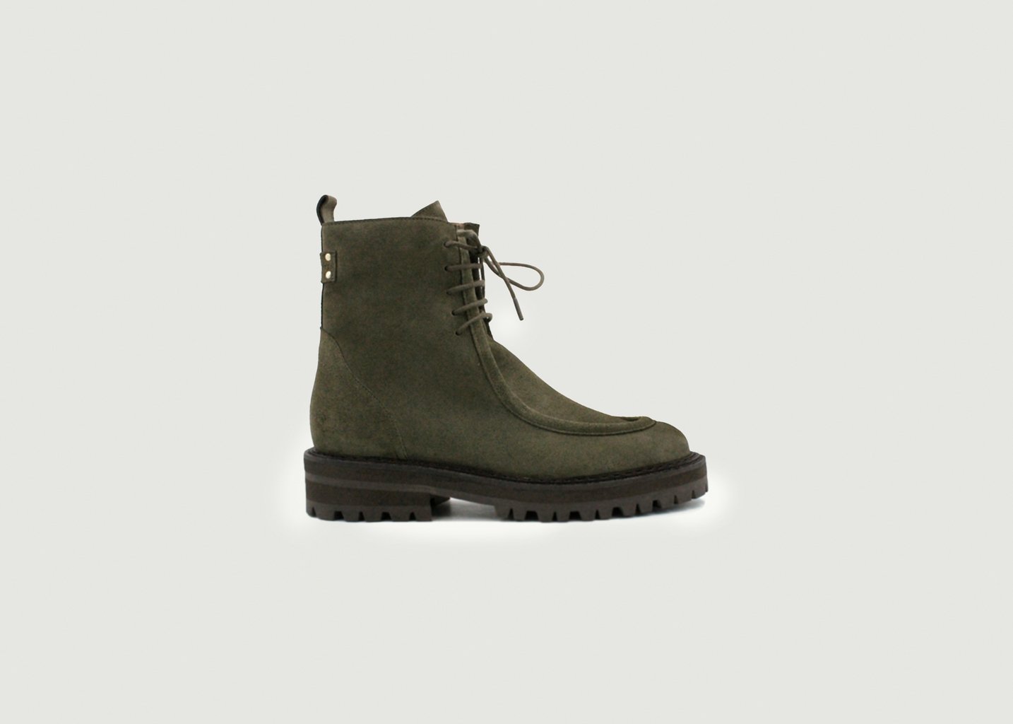 l'exception Bottine Gemma Khaki Maison Toufet
