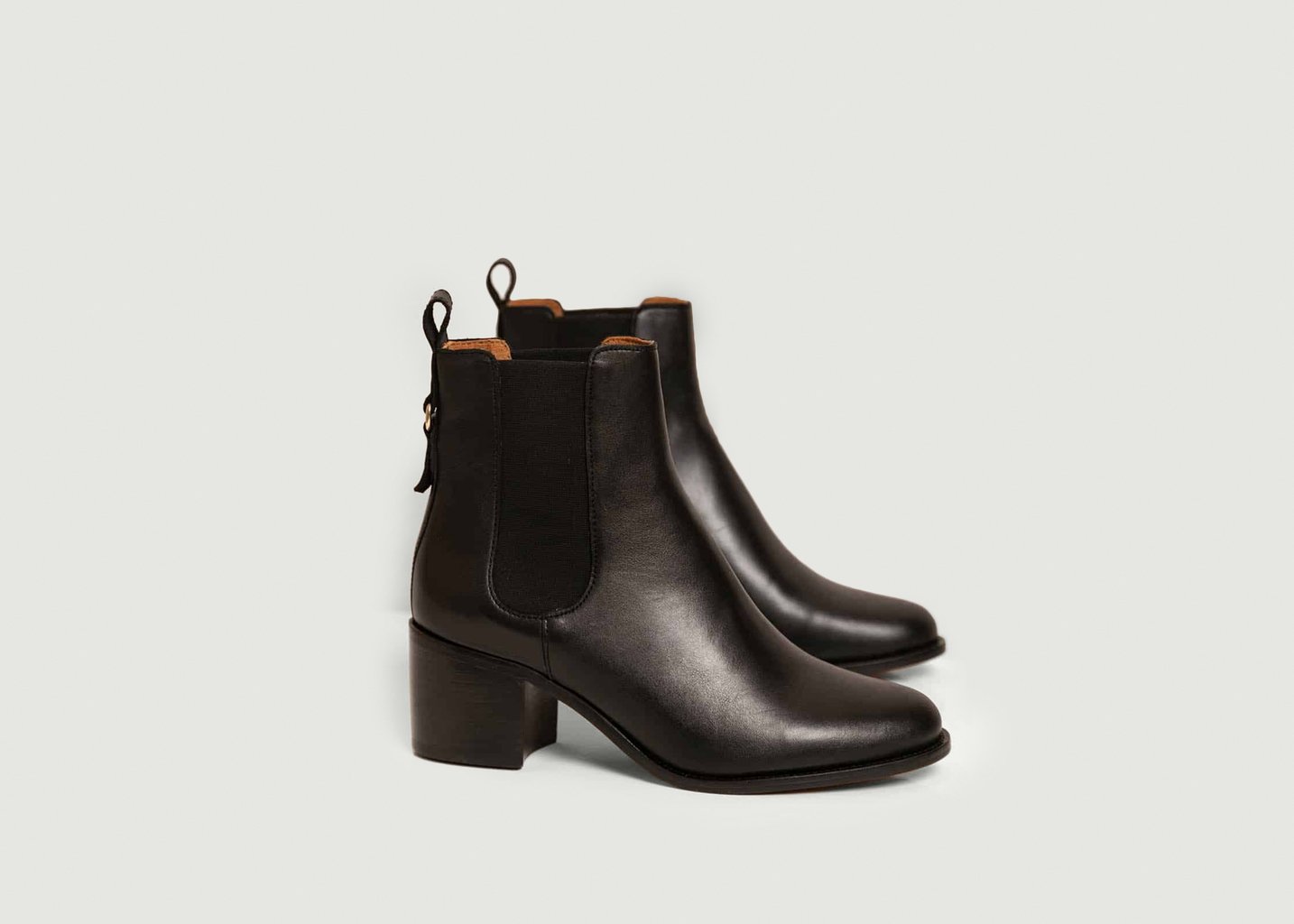 L'exception Bottine Géraldine Noir Maison Toufet