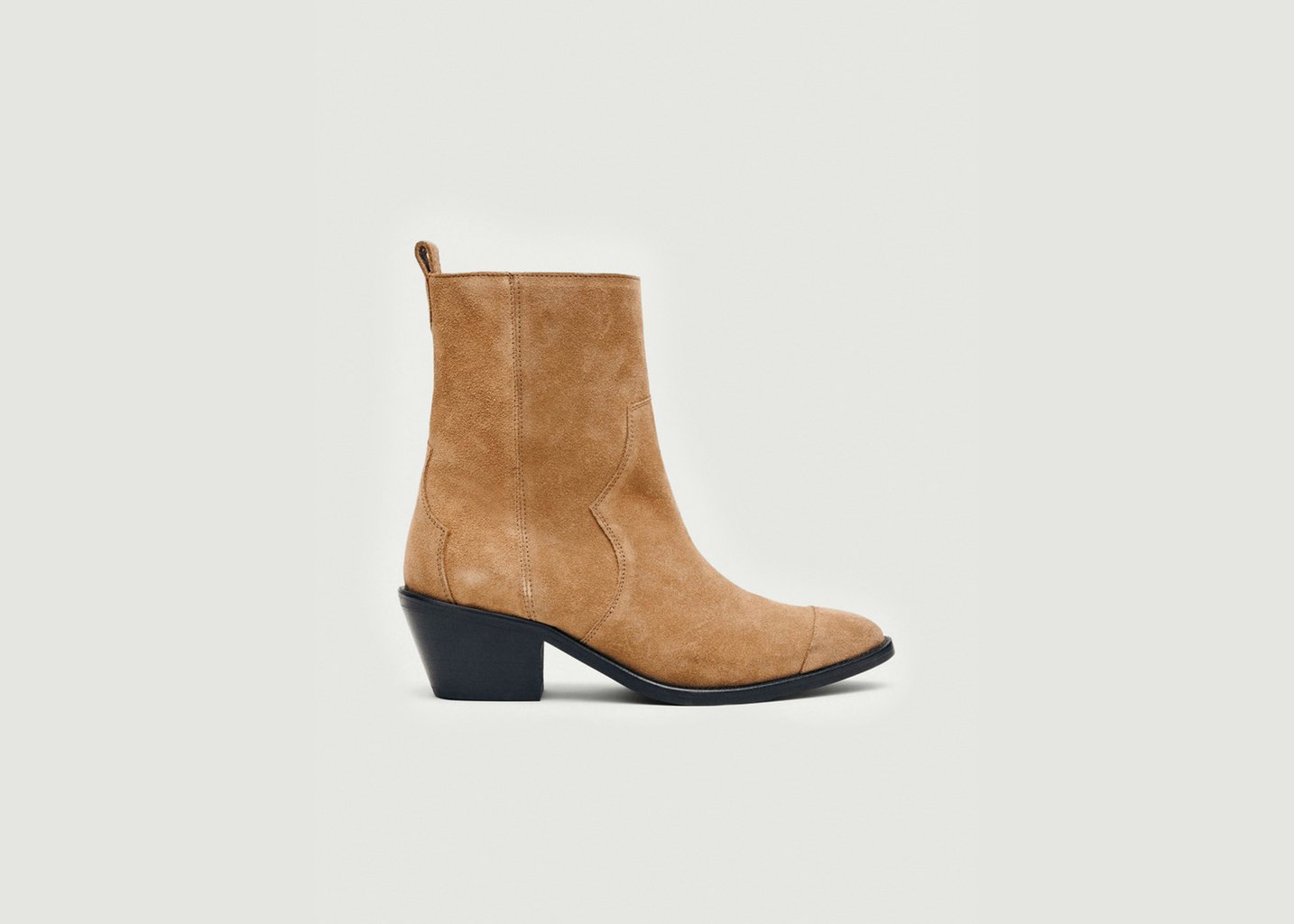 l'exception Bottines Austin en cuir Marron Alohas