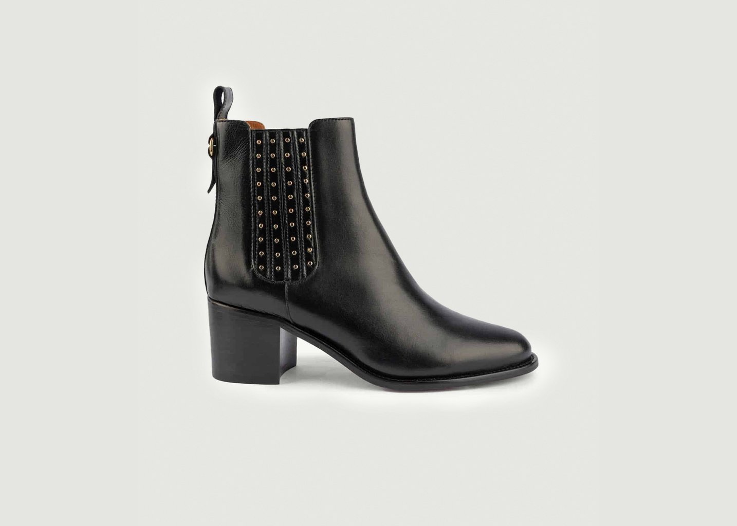 l'exception Bottines Cécilia Noir Maison Toufet