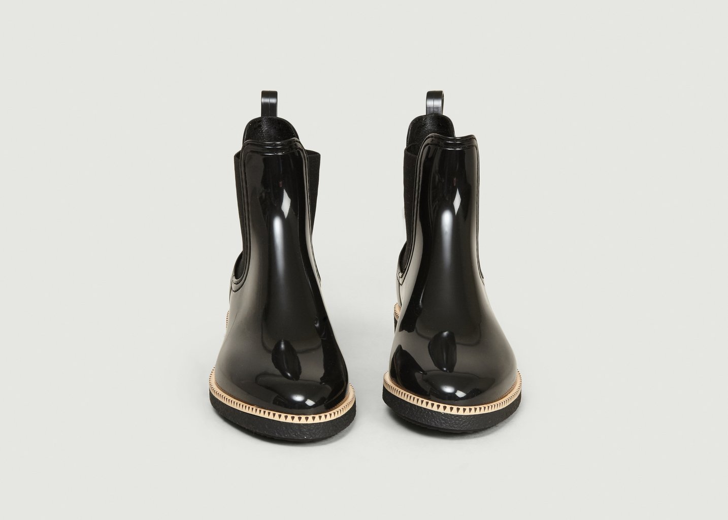L'exception Bottines De Pluie Ava Noir Lemon Jelly