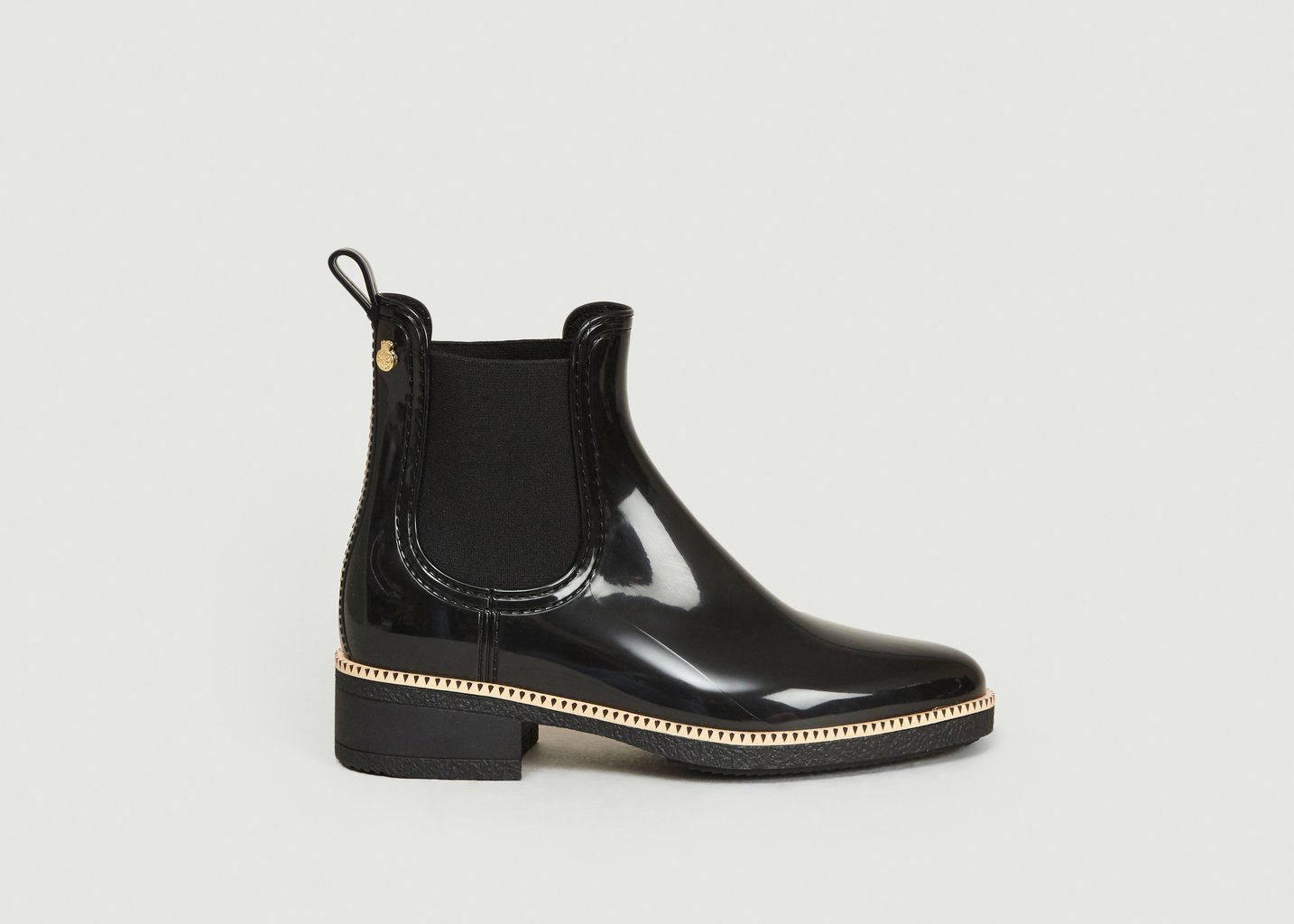 L'exception Bottines De Pluie Ava Noir Lemon Jelly