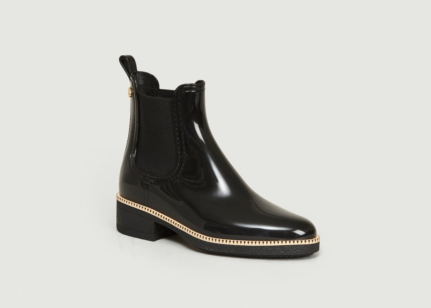 l'exception Bottines de Pluie Ava Noir Lemon Jelly