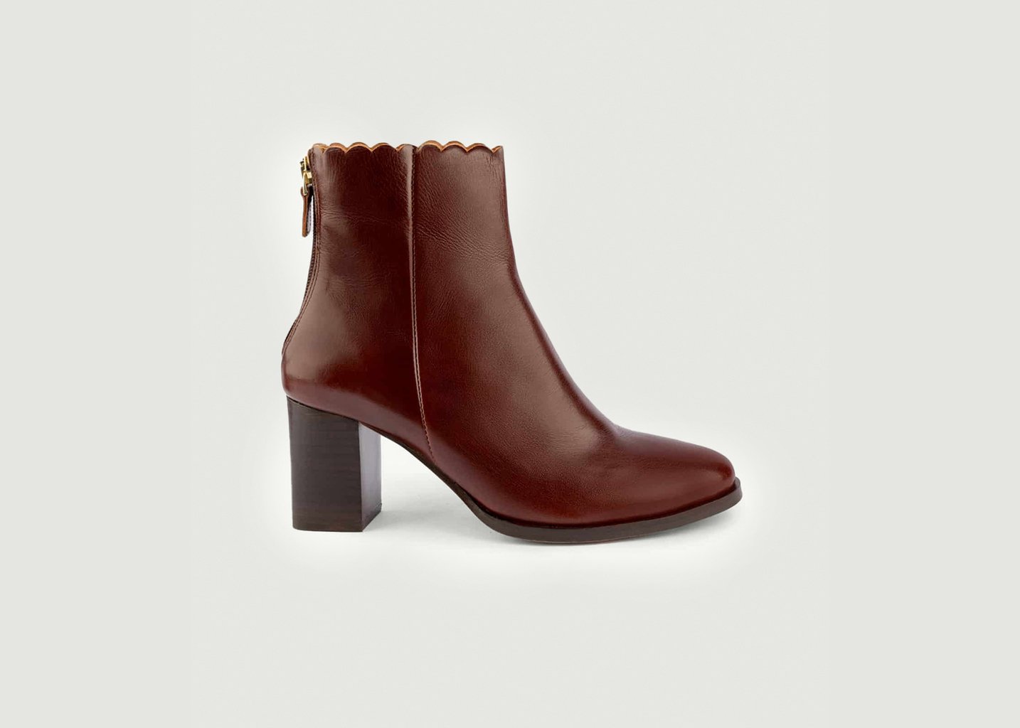 l'exception Bottines Giselle Marron Maison Toufet