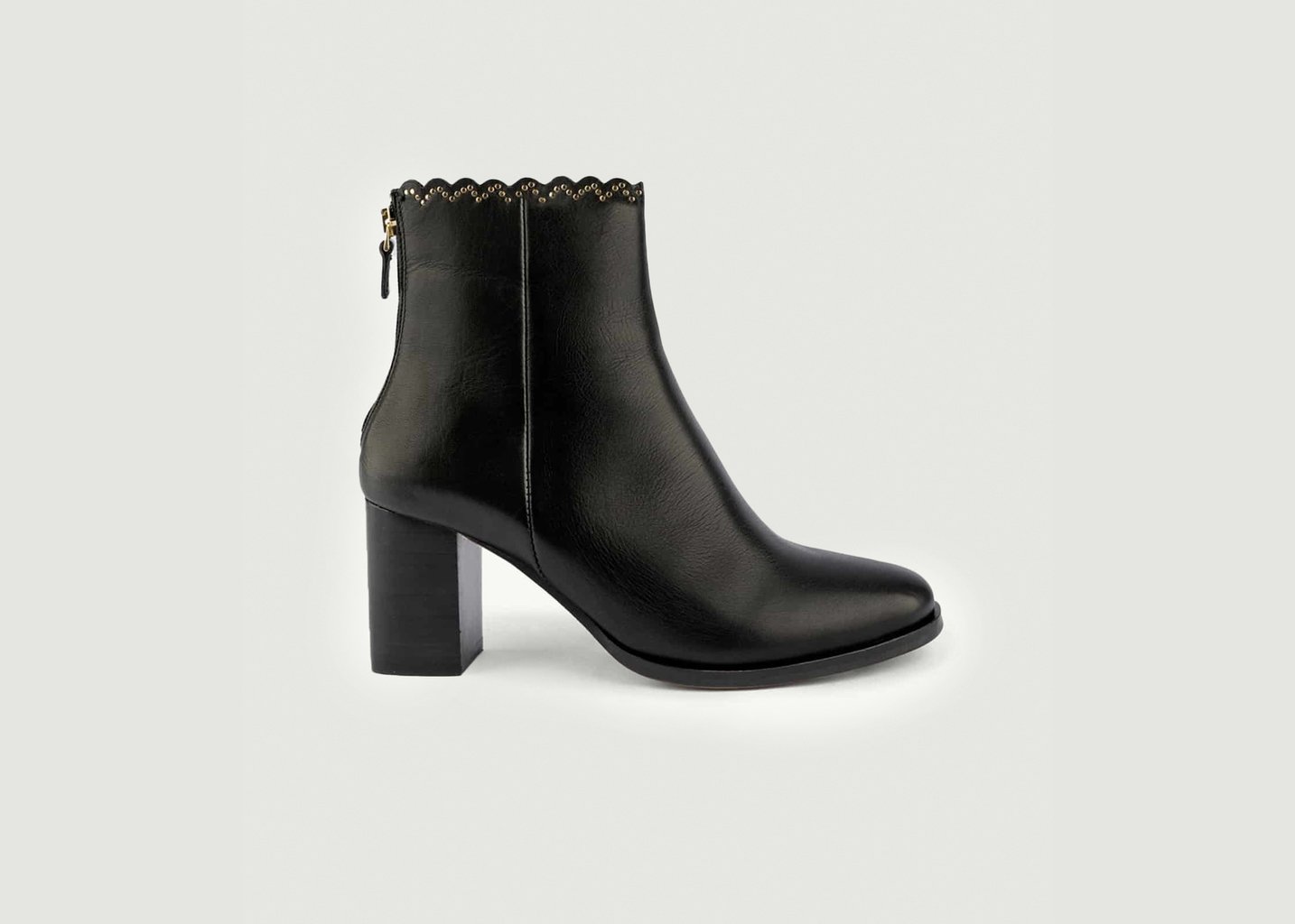 l'exception Bottines Giselle Noir Maison Toufet