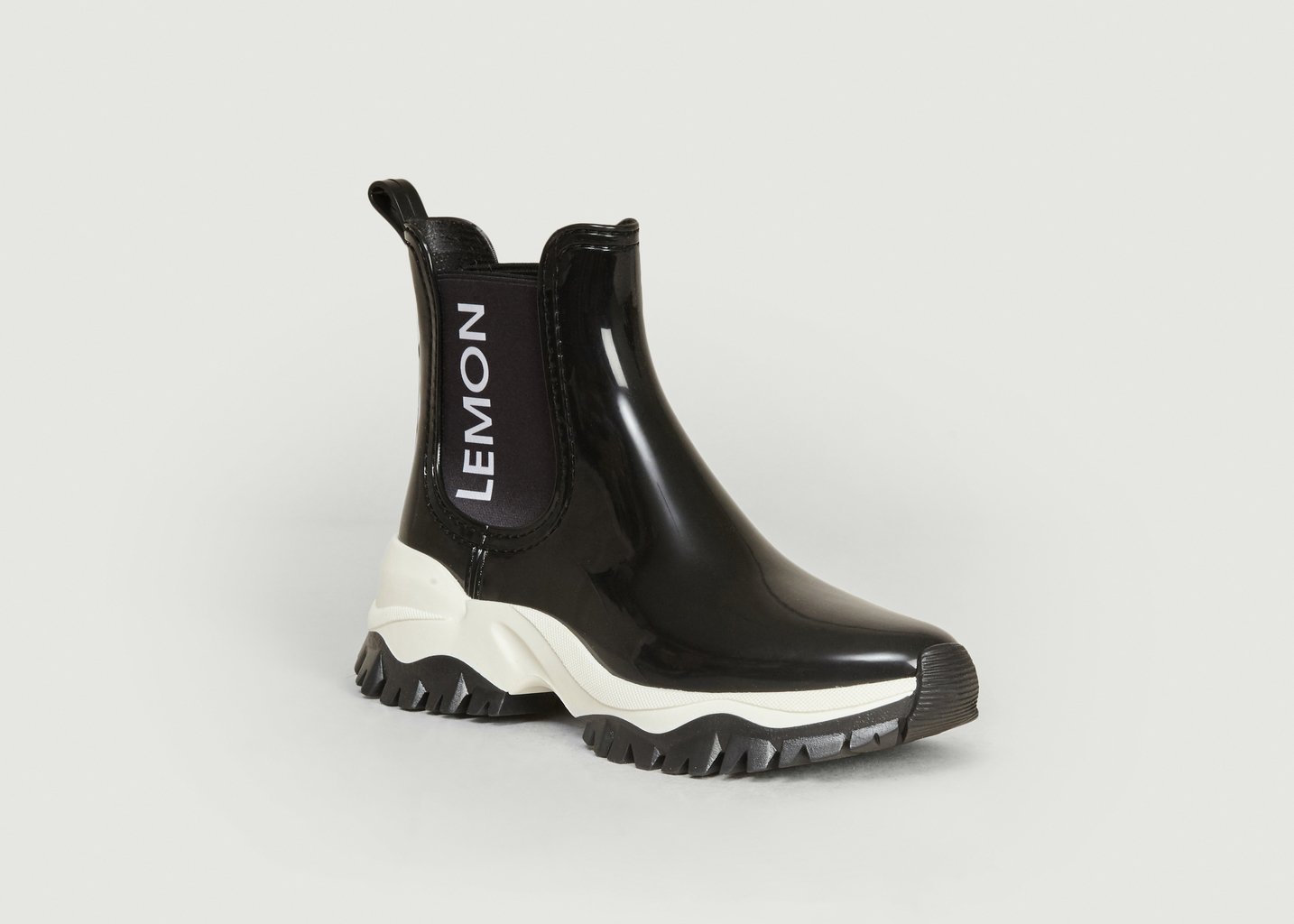 l'exception Bottines Jayden Noir Lemon Jelly