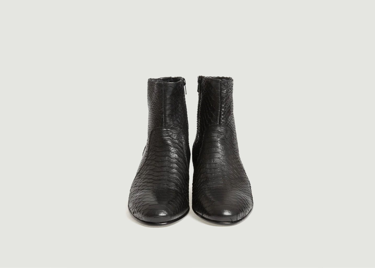 L'exception Bottines Maria Noir Philippe Zorzetto
