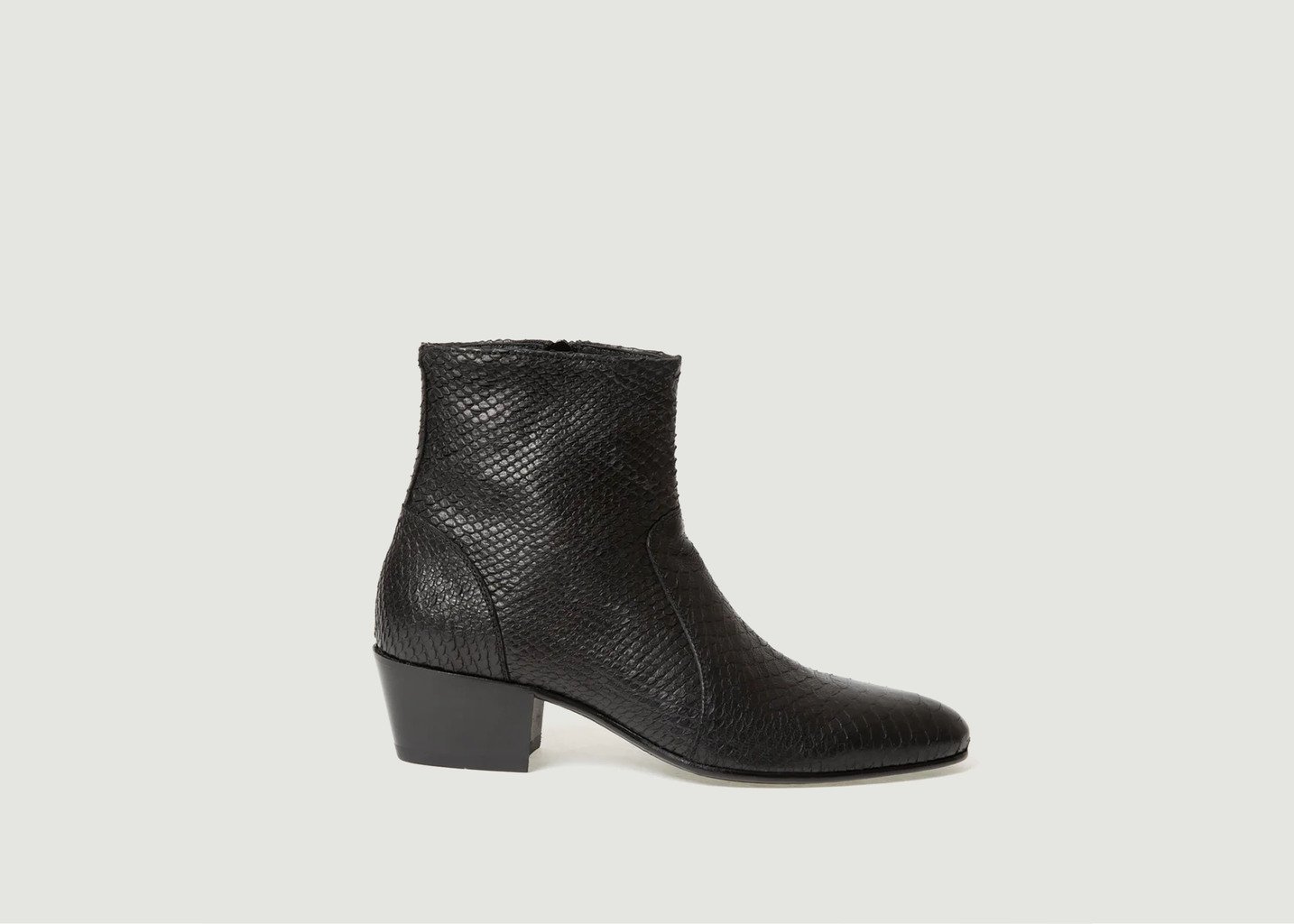 l'exception Bottines Maria Noir Philippe Zorzetto