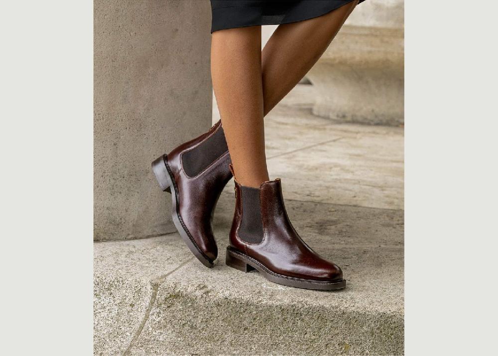 L'exception Bottines Maxine Brun Maison Toufet