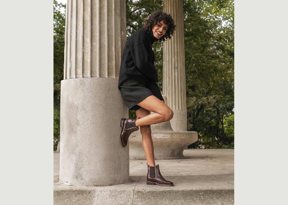 L'exception Bottines Maxine Brun Maison Toufet