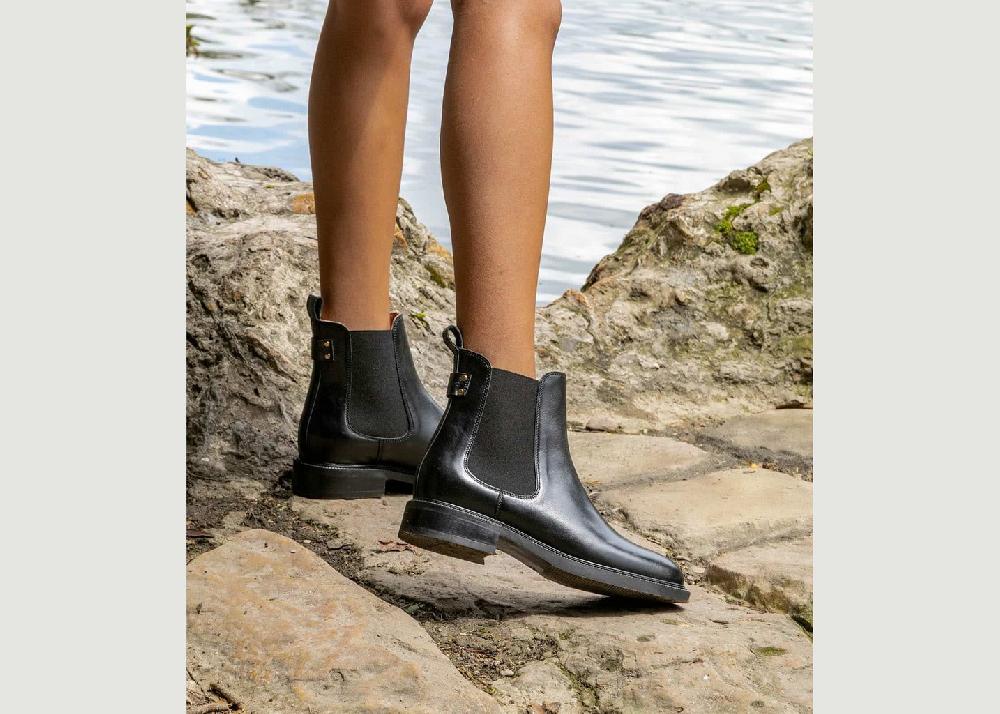 L'exception Bottines Maxine Noir Maison Toufet