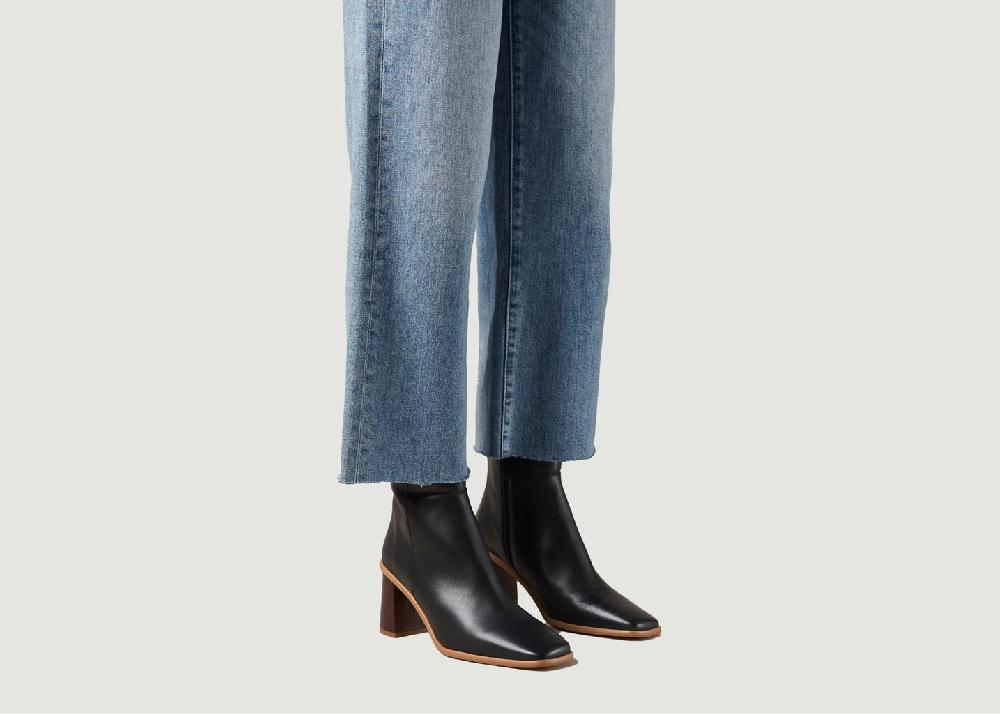 L'exception Bottines West Vintage Noir Alohas