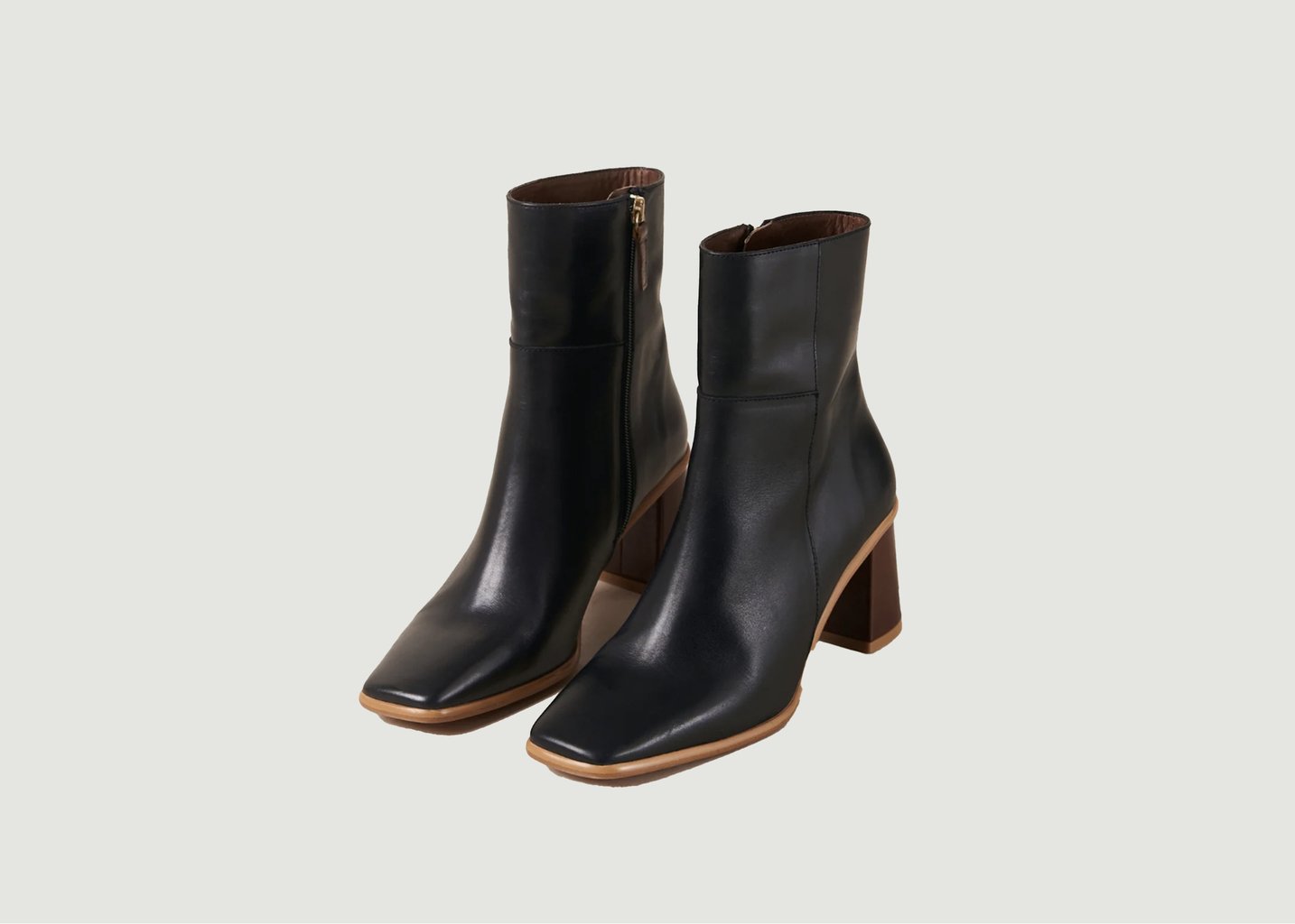 l'exception Bottines West Vintage Noir Alohas