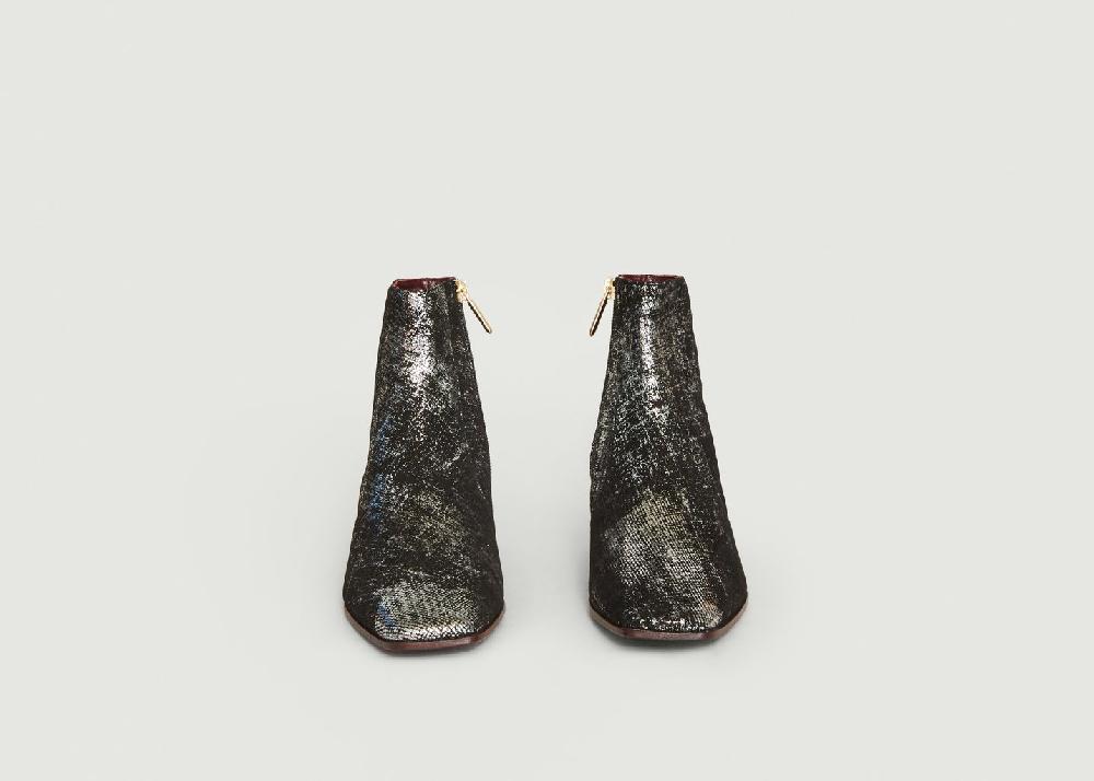 L'exception Bottines Zacnew Argent Avril Gau