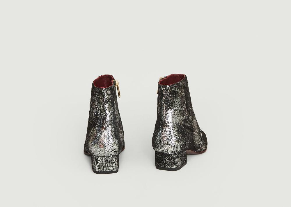L'exception Bottines Zacnew Argent Avril Gau